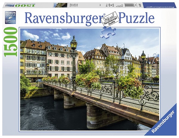 Ravensburger (16357) - "Summery Strasbourg" - 1500 piezas