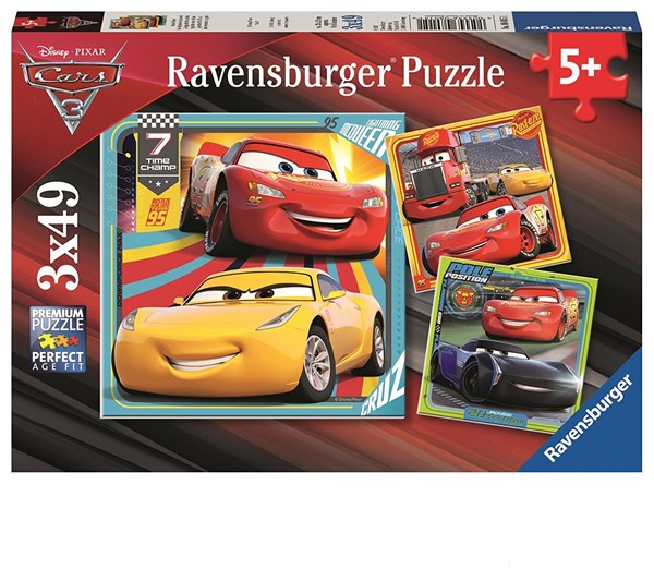 Ravensburger (08015) - "Cars 3" - 49 piezas