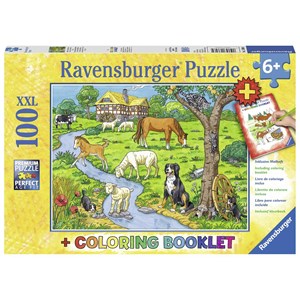 Ravensburger (13696) - "Dearest Farmers" - 100 piezas