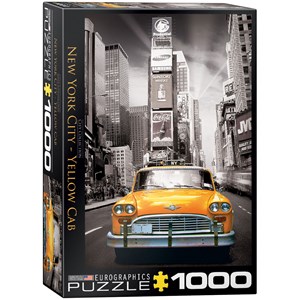 Eurographics (6000-0657) - "New York City Yellow Cab" - 1000 piezas