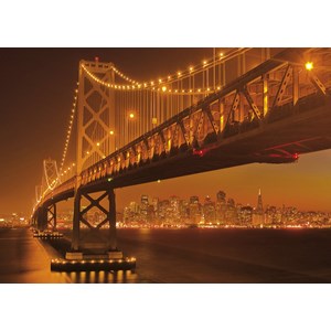 Clementoni (39175) - "San Francisco by Night" - 1000 piezas