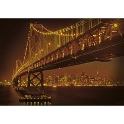 Clementoni (39175) - "San Francisco by Night" - 1000 piezas