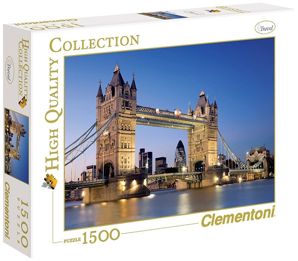 Clementoni (31983) - "Tower Bridge, London" - 1500 piezas