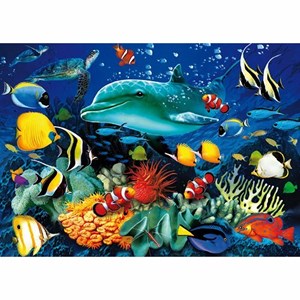 Clementoni (39186) - "Under Water Life" - 1000 piezas