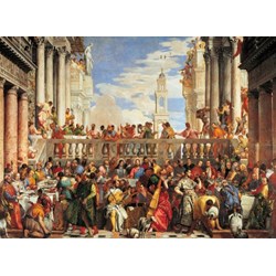 Clementoni (31417) - Paolo Veronese: "The Wedding at Cana" - 1000 piezas