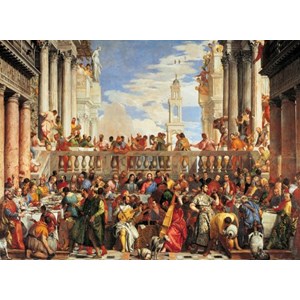 Clementoni (31417) - Paolo Veronese: "The Wedding at Cana" - 1000 piezas