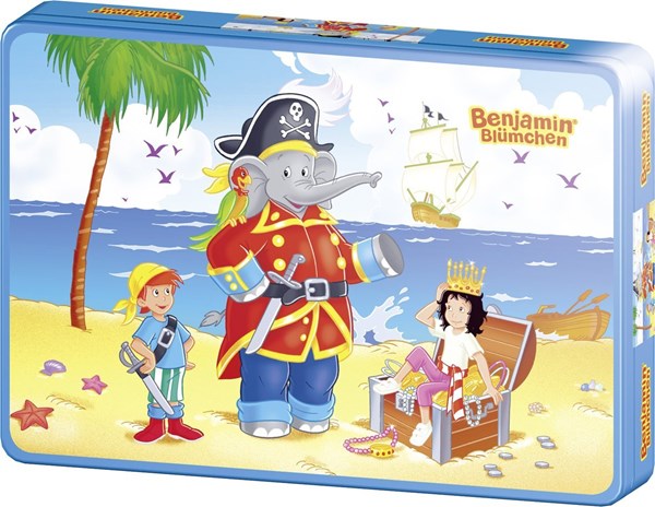 Schmidt Spiele (55886) - "Benjamin the Elephant as Pirate" - 40 piezas
