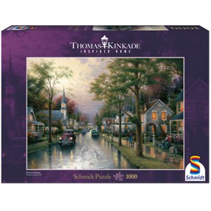 Schmidt Spiele (58441) - Thomas Kinkade: "The Waking" - 1000 piezas