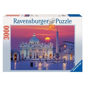 Ravensburger (17034) - "Saint Peter's Basilica, Rome" - 3000 piezas