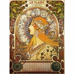 D-Toys (66930-MU02) - Alphonse Mucha: "Zodiac" - 1000 piezas