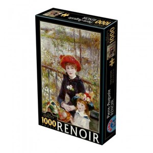 D-Toys (66909-RE01) - Pierre-Auguste Renoir: "On the Terrace" - 1000 piezas