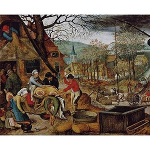 D-Toys (66947-BR03) - Pieter Brueghel the Elder: "Autumn" - 1000 piezas