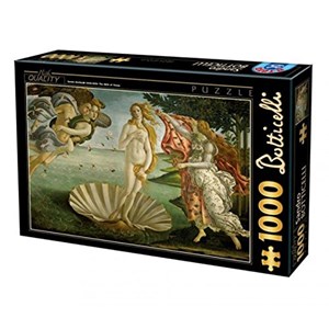 D-Toys (66954-RN04) - Sandro Botticelli: "The Birth of Venus" - 1000 piezas