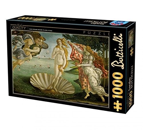 D-Toys (66954-RN04) - Sandro Botticelli: "The Birth of Venus" - 1000 piezas