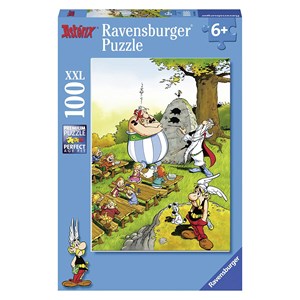 Ravensburger (10958) - "Asterix & Obelix, Schoolboy Obelix" - 100 piezas