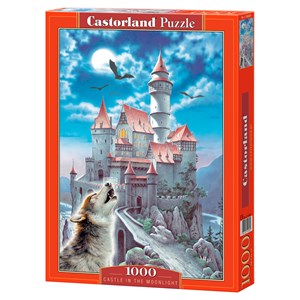 Castorland (C-100699) - "Castle in the moonlight" - 1000 piezas