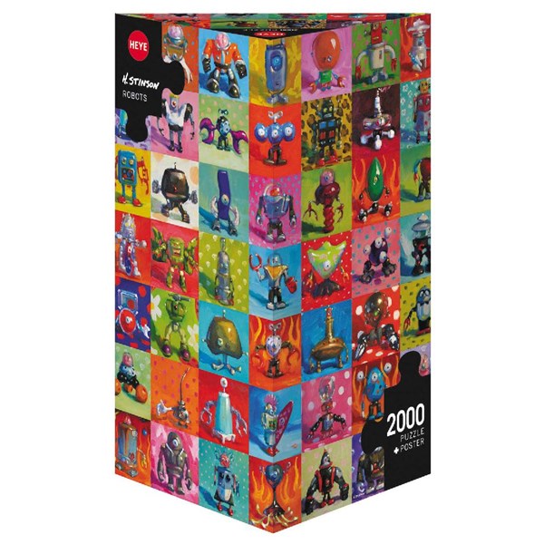 Heye (29576) - Henry Stinson: "Robots" - 2000 piezas