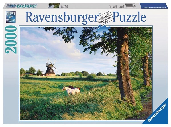 Ravensburger (16635) - "Horse From Wind Mill" - 2000 piezas