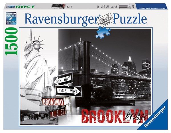 Ravensburger (16268) - "Brooklyn Bridge" - 1500 piezas