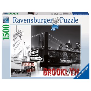 Ravensburger (16268) - "Brooklyn Bridge" - 1500 piezas