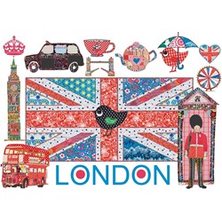 Ravensburger (19372) - Steph Dekker: "London" - 1000 piezas