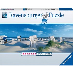 Ravensburger (15054) - "Beach Chairs On Sylt" - 1000 piezas