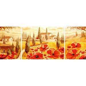 Ravensburger (19994) - "Poppies in Tuscany" - 1000 piezas