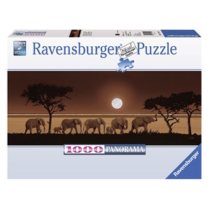 Ravensburger (15110) - "Crossing the Savannah" - 1000 piezas