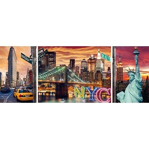 Ravensburger (19995) - "Sparkling New York" - 1000 piezas