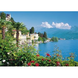Ravensburger (16253) - "Lake Maggiore, Italy" - 1500 piezas