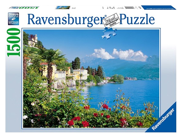Ravensburger (16253) - "Lake Maggiore, Italy" - 1500 piezas