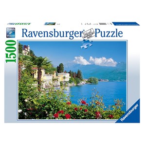 Ravensburger (16253) - "Lake Maggiore, Italy" - 1500 piezas