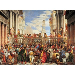 Clementoni (34515) - Paolo Veronese: "Bodas de Caná" - 4000 piezas