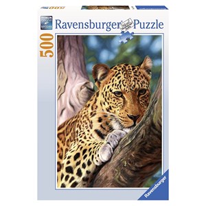 Ravensburger (14107) - "Leopard" - 500 piezas