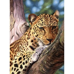 Ravensburger (14107) - "Leopard" - 500 piezas