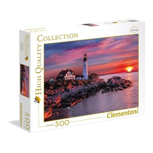 Clementoni (35049) - "Portland Head Light" - 500 piezas