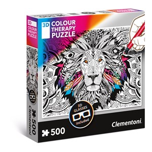 Clementoni (35051) - "Lion" - 500 piezas