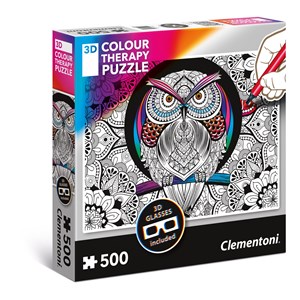 Clementoni (35050) - "Owl" - 500 piezas