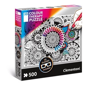 Clementoni (35053) - "Mandala" - 500 piezas