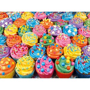 Clementoni (35057) - "Colorful Cupcakes" - 500 piezas