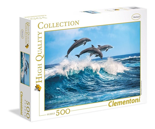 Clementoni (35055) - "Dolphins" - 500 piezas