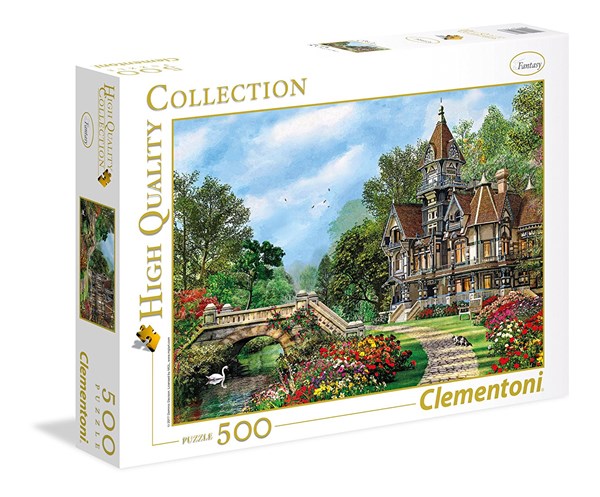 Clementoni (35048) - "Old Waterway Cottage" - 500 piezas