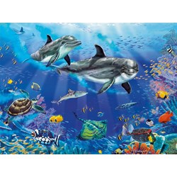 Clementoni (94051) - Christian Riese Lassen: "Dolphins" - 1000 piezas