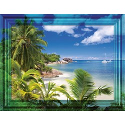 Ravensburger (14889) - "Beach" - 500 piezas