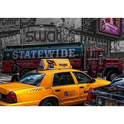 Ravensburger (19443) - "Yellow Taxi" - 1000 piezas