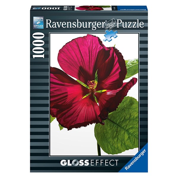 Ravensburger (19442) - "Hibiscus Flower" - 1000 piezas