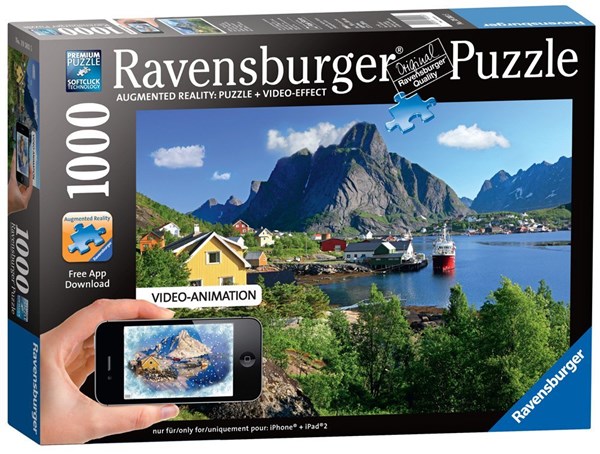 Ravensburger (19303) - "Lofoten Norway" - 1000 piezas