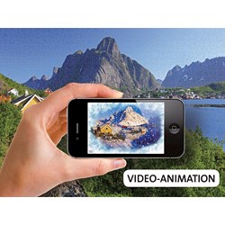 Ravensburger (19303) - "Lofoten Norway" - 1000 piezas