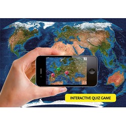 Ravensburger (19308) - "World Map" - 1000 piezas