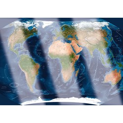 Ravensburger (19308) - "World Map" - 1000 piezas